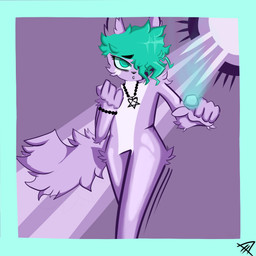 bracelet gesture hair hair_over_eye hand_gesture heartagram jewelry looking_at_viewer male necklace nude one_eye_obstructed pointing pointing_at_viewer solo teal_eyes teal_hair pawzyyy human mammal 1:1 absurd_res hi_res