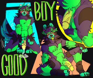 anthro audible_throbbing balls big_balls big_penis blush blush_lines bodily_fluids bright_colors cum dizzy_eyes excessive_cum excessive_genital_fluids excessive_precum expansion eye_contact fluffy fluffy_tail genital_expansion genital_fluids genitals glans good_boy growth hair huge_balls huge_penis humanoid_genitalia humanoid_penis hyper hyper_balls hyper_genitalia hyper_penis leaking_cum leaking_precum looking_at_another male masturbation penis penis_expansion praise_kink precum presenting solo tail tail_motion tailwag vein veiny_penis astralhorror zion zion_(astralhorror) hi_res