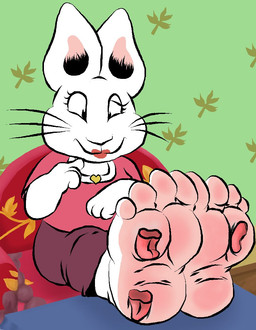 4_toes anthro blush body_blush breasts chair disembodied_tongue feet feet_up female foot_blush foot_fetish foot_focus foot_lick foot_on_table fur furniture humanoid_feet licking lipstick long_ears makeup plantigrade sitting sofa solo table toes tongue whiskers white_body white_fur wrinkled_feet wrinkles g3aaltthing max_and_ruby mrs._bunny_(max_and_ruby) lagomorph leporid mammal rabbit