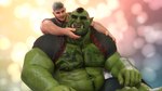 abs biceps duo fangs green_body green_skin hairy humanoid_pointy_ears male male/male pecs pointy_ears size_difference teeth vein veiny_muscles ad-games boruk_(ad-games) johnathan_(ad-games) human humanoid mammal orc 16:9 3d_(artwork) digital_media_(artwork) hi_res widescreen