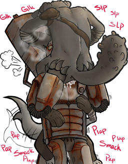 alternate_universe anal anal_penetration anthro anthro_on_anthro armor biped black_outline bodily_fluids butt butt_grab claws cum cum_in_ass cum_in_mouth cum_inside deep_throat duo face_hugging fellatio female female_penetrated forced forced_anal forced_oral fur genital_fluids hand_on_butt head_grab holding_partner interspecies machine male male/female male_penetrating male_penetrating_female oral oral_penetration outline penetration penile power_armor sex simple_background size_difference white_background knotsosfw fallout fallout_equestria friendship_is_magic hasbro microsoft my_little_pony aquatic canid diamond_dog_(mlp) equid equine fish horse mammal pony shark 2018 digital_media_(artwork)