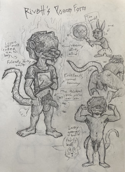 afro anthro armpit_hair barefoot bodily_fluids body_hair bottomless butt clothed clothing dirty_penis duo facial_hair feet flexing flexing_bicep flexing_both_biceps flies_for_smell genital_fluids goatee hair hair_over_eyes hairy_penis leaking_precum male male/male musk open_clothing open_shirt open_topwear precum presenting presenting_hindquarters pubes shirt shirt_only shortstack shortstack_male solo stubble t-shirt text thought_bubble tongue tongue_out topwear topwear_only popopodo american_opossum arthropod fly_(animal) hare insect lagomorph leporid mammal marsupial absurd_res english_text hi_res