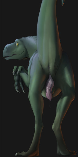 2014 anus bald bent_over butt claws cum cum_string dinosaur erection evalion feral genital_slit looking_at_viewer looking_back male narse nude orgasm penis presenting presenting_hindquarters reptile scalie sharp_claws sharp_teeth solo standing teeth
Rating: Explicit
Score: 18
User: forkU
Date: April 17, 2014