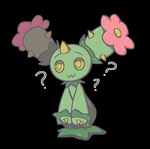 plant question_mark simple_background solo transparent_background oagoner nintendo pokemon elemental_creature flora_fauna generation_5_pokemon maractus pokemon_(species) 2023 alpha_channel