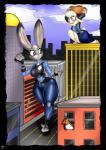 ambush anthro big_breasts breasts city clothed clothing curvy_figure duo extreme_size_difference eyewear female glasses holding_object hourglass_figure imminent_pain larger_female macro male question_mark size_difference small_waist smaller_male thicc-thighs thick_thighs unaware uniform wasp_waist wide_hips saliant disney zootopia dawn_bellwether judy_hopps bovid caprine domestic_sheep lagomorph leporid mammal rabbit sheep 2016 absurd_res comic digital_media_(artwork) hi_res