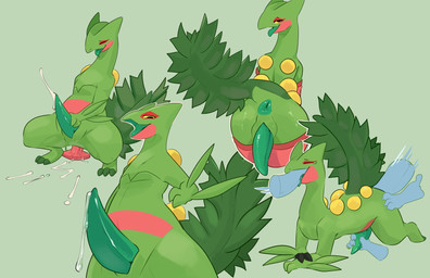 anal anal_fisting anal_masturbation anal_penetration animal_genitalia anthro anthro_penetrated anus biped dildo dildo_in_ass dildo_insertion dildo_sitting disembodied_hand disembodied_penis erection fellatio fisting genital_slit genitals green_body green_tail group hand_on_butt handjob male male/male male_focus male_penetrated masturbation object_in_ass open_mouth open_smile oral oral_penetration penetration penile penile_penetration penis penis_in_mouth red_body sex sex_toy sex_toy_in_ass sex_toy_insertion simple_background smile spitroast tail tongue trio cometdragonite nintendo pokemon generation_3_pokemon pokemon_(species) sceptile hi_res