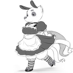 dress lolita looking_at_viewer maid maid_uniform mammal marsupial opossum poppy_opossum unknown_artist
Rating: Safe
Score: 0
User: Zedee
Date: April 18, 2014
