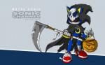 ambiguous_gender cosplay holidays machine melee_weapon polearm scythe solo weapon yuji_uekawa halloween sega sonic_channel sonic_the_hedgehog_(series) metal_sonic eulipotyphlan hedgehog mammal robot 16:10 hi_res official_art wallpaper widescreen