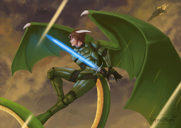 armor blue_lightsaber broadsword clothing facial_scar gauntlets gloves handwear holding_lightsaber lightsaber male melee_weapon scar solo spacecraft spread_wings sword tail vehicle weapon wings crystalnight55 mythology star_wars laphisto_(laphisto) animal_humanoid dragon dragon_humanoid humanoid kiev'arian mythological_creature mythological_scalie scalie hi_res