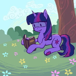 book eyewear female feral flower glasses grass hooves horn open_book outside plant purple_body purple_ears purple_horn solo sunrise tail tree underhoof brutal_miracles friendship_is_magic hasbro my_little_pony mythology twilight_sparkle_(mlp) equid equine mammal mythological_creature mythological_equine unicorn 1:1 hi_res