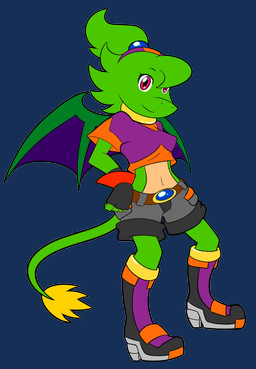 accessory anthro bangs belt belt_buckle big_shirt black_outline boots bottomwear bracelet buckle cargo_shorts clothing crop_top dragon_wings feathered_tail feathers female fingerless_gloves footwear gloves green_body hair hand_on_hip handwear headband high_heeled_boots high_heels jewelry leaning leaning_backward lime_green long_tail looking_at_viewer magenta_eyes midriff multicolored_body navel necklace outline ponytail shirt shoes short_hair shorts simple_background smile snout solo straps stylized tail thick_outline tied_hair topwear transparent_background two_tone_body kamira_exe mythology arrow_(spdy4) arrow_the_dragon arrow_xiang_long couatl dragon eastern_dragon feathered_scalie feathered_snake hybrid mythological_creature mythological_scalie reptile scalie snake 2015 alpha_channel digital_drawing_(artwork) digital_media_(artwork) flat_colors hi_res
