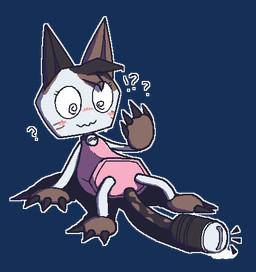 3_toes 4_fingers bell bell_collar blush blush_lines bodily_fluids calico_pattern claws collar feet female fingers genitals implied_transformation looking_at_self simple_background solo spiral spiral_eyes sweat sweatdrop tail tail_genitals tail_vulva toes transparent_background unusual_anatomy unusual_genitalia unusual_genitalia_placement unusual_tail unusual_vulva unusual_vulva_placement vulva oagoner blushcrunch_studio dandy's_world roblox scraps_(dandy's_world) animate_inanimate felid mammal aliasing alpha_channel digital_media_(artwork) low_res
