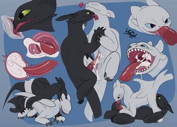 69_position animal_genitalia anus black_body black_claws black_legs black_nose black_scales black_tail black_wings blue_eyes bodily_fluids butt claws clitoris cum cum_from_mouth cum_from_vagina cum_in_mouth cum_in_vagina cum_inside cum_on_body cum_on_face cum_on_own_penis cum_on_penis cum_on_self cumshot cunnilingus drinking drinking_cum dripping duo ejaculation eyes_closed fellatio female female_feral feral feral_on_feral feral_penetrated feral_penetrating finger_claws genital_fluids genital_slit genitals green_eyes licking looking_pleasured male male/female male_feral membrane_(anatomy) membranous_wings nails oral penetration penile penile_penetration penis penis_fluid penis_in_mouth penis_in_vagina penis_lick red_penis saliva saliva_on_penis scales sex tail tapering_penis teeth toe_claws tongue tongue_out vaginal vaginal_fluids vaginal_penetration vulva wet wet_penis white_body white_legs white_nose white_tail white_wings wings uzu_nu_(artist) dreamworks european_mythology how_to_train_your_dragon mythology nubless toothless dragon fury_(httyd) light_fury mythological_creature mythological_scalie night_fury reptile scalie western_dragon absurd_res hi_res
