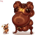 after_transformation animal_genitalia anthro areola balls balls_outline belly belly_expansion belly_overhang big_areola big_balls big_belly big_muscles big_nipples big_penis big_sheath bloated bobthetanuki bottomwear bouncing_balls bouncing_belly brown_areola brown_body brown_nipples bulge canid canine canine_genitalia canis clothed clothing collar crotch_apron daddyfication detailed_bulge domestic_dog duo erect_nipples expansion genital_expansion genital_growth genital_outline genitals glistening glistening_body growth hanna-barbera huge_areola huge_balls huge_hips huge_nipples huge_penis huge_sheath huge_thighs ineffective_clothing loincloth loincloth_only looking_at_viewer looking_pleasured looking_seductive looking_up magic_object male mammal mature_male monster motion_lines muscle_growth musclegut muscular muscular_anthro muscular_male navel nipple_piercing nipples overweight overweight_male pecs pecs_expansion penis piercing pinup playful pose ripped_underwear scooby-doo_(series) scrappy-doo sexy_eyes sheath size_difference size_transformation spread_legs spreading thick_thighs tongue tongue_out topless torn_clothing transformation transformation_sequence weight_gain wide_hips