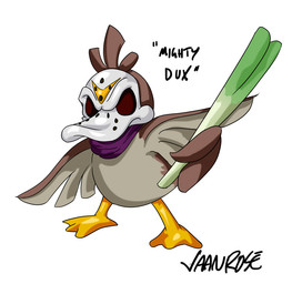 2014 farfetch'd feral hockey_mask nintendo plain_background pokémon vaanrose video_games white_background
Rating: Safe
Score: 2
User: Lizardite
Date: February 21, 2014