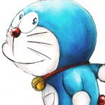 anthro bell blue_body blue_fur collar fur looking_at_viewer looking_back machine male mouth_closed pouch_(anatomy) red_collar red_nose side_view simple_background smile solo standing whiskers white_background white_body white_fur mt_tg doraemon doraemon_(character) domestic_cat felid feline felis mammal robot 1:1 2017 shaded