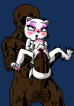 3_toes 5_fingers anthro bald balls big_penis blush body_tearing brown_body brown_skin claws death_by_penis duo feet female fingers genitals gore huge_penis human_on_anthro hyper hyper_genitalia hyper_penis interspecies male male/female open_mouth pawpads paws penile penis simple_background soles toes transparent_background vein veiny_penis white_body da-buut talking_tom_and_friends talking_angela domestic_cat felid feline felis human mammal 2019 alpha_channel hi_res source_request
