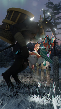 anal anal_orgasm anal_penetration anthro bodily_fluids cum cum_in_ass cum_inside duo ejaculation femboy genital_fluids genitals hands-free holidays horn looking_pleasured male male/male male_penetrated male_penetrating male_penetrating_male orgasm penetration penile penile_penetration penis penis_in_ass sex size_difference wings winter sanythefox christmas team_fortress_2 valve krampus krampus_(team_fortress_2) sany_van_fox bovid caprine caprine_demon demon goat_demon lagomorph mammal wolpertinger 3d_(artwork) 4k 9:16 absurd_res digital_media_(artwork) hi_res