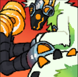 big_claws claws fur green_body green_fur long_tail solo spines tail toe_claws mothaala 3ds_(mothaala) primagen