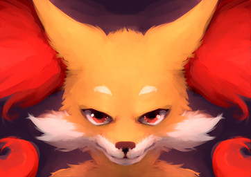absurd_res ambiguous_gender black_nose black_pupils cheek_tuft color_fox delphox ear_tuft fur head_shot hi_res nintendo pokémon pokémon_(species) red_eyes red_fur smile solo tuft video_games white_fur yellow_fur
Rating: Safe
Score: 8
User: laranja
Date: May 19, 2019 absurd_res ambiguous_gender black_nose black_pupils cheek_tuft color_fox delphox ear_tuft fur head_shot hi_res nintendo pokémon pokémon_(species) red_eyes red_fur smile solo tuft video_games white_fur yellow_fur
Rating: Safe
Score: 8
User: laranja
Date: May 19, 2019