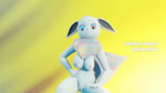 anthro anthrofied breasts female fur genitals looking_at_viewer nipples nude open_mouth pokemorph psychedelic pussy simple_background slow_motion smile solo tuft white_body white_fur wide_eyed alsliensfw nintendo pokemon canid canine canis eevee generation_1_pokemon mammal pokemon_(species) shiny_pokemon 16:9 2020 3d_(artwork) 3d_animation animated better_version_at_source blender_(artwork) colorful_theme digital_media_(artwork) hi_res long_playtime sound webm widescreen