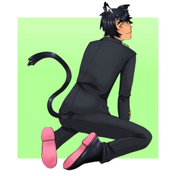 Rating: s
ID: 5697966
Date: 2025-07-09 20:48:01 -0400
Status: active
Score: 0
2025 all_fours animal_humanoid black_body black_clothing black_footwear black_fur black_hair black_jacket black_shoes black_topwear cat_humanoid clothing date_everything dress_shoes eat-crow felid felid_humanoid feline feline_humanoid femboy footwear fur green_background hair half-closed_eyes hi_res humanoid jacket kneeling looking_at_viewer looking_back male mammal mammal_humanoid narrowed_eyes pink_clothing pink_footwear pink_shoes rear_view shoes simple_background smile solo suit_jacket tan_body tan_skin timothy_timepiece topwear whiskers white_inner_ear yellow_eyes post #5697966