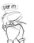 anthro big_butt butt butt_expansion curvy_figure expansion female huge_butt simple_background slightly_chubby solo thick_thighs voluptuous weight_gain wide_hipped_female wide_hips ultrahand sega sonic_the_hedgehog_(series) rouge_the_bat bat mammal monochrome