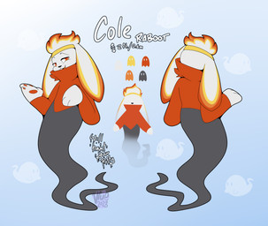 anthro male solo maynara nintendo pokemon cole_murphy generation_8_pokemon ghost lagomorph leporid mammal pokemon_(species) rabbit raboot spirit absurd_res hi_res