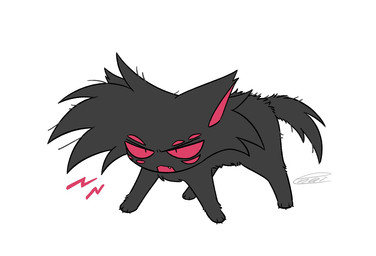 feral hissing male multi_eye simple_background solo white_background enaic31 hazbin_hotel hellaverse arackniss_(hazbin_hotel) domestic_cat felid feline felis mammal