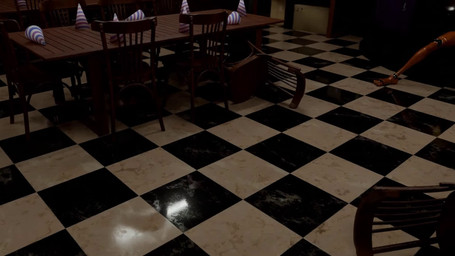 abandoned_building anthro anthro_penetrated balls beckoning big_breasts big_butt big_penis blinking blue_eyes bodily_fluids breasts brown_body butt butt_jiggle chair clothing cum cum_in_mouth cum_inside dim_lighting doggystyle duo electronics faceless_character faceless_human faceless_male fellatio female female_anthro female_on_human female_penetrated fingers floor from_behind_position furniture genital_fluids genitals gesture glowing glowing_eyes hair handjob hat headgear headwear holding_ear holding_partner holding_tail human_on_anthro human_on_robot human_penetrating_female interspecies jiggling lips looking_at_another looking_pleasured machine male male/female male_penetrating male_penetrating_anthro male_penetrating_female multiple_angles nipples nude nude_anthro nude_female nude_male oral oral_penetration party_hat penetration penile penile_penetration penis penis_in_mouth penis_in_vagina realistic red_hair seductive sex sitting size_difference speaker stage stage_curtains table tail tail_motion tailwag tile tile_floor top_hat vaginal vaginal_fluids vaginal_penetration vulva waking_up white_body cloogjammbo disembowell_(modeler) thinecrawler_(modeler) five_nights_at_freddy's five_nights_at_freddy's_2 scottgames freddy_(fnaf) frederika_(disembowell) animal_humanoid animatronic bear human humanoid mammal mammal_humanoid robot robot_anthro robot_humanoid ursid_humanoid 16:9 3d_(artwork) 3d_animation animated blender_(artwork) blender_cycles_(artwork) digital_media_(artwork) hi_res long_playtime no_sound webm widescreen