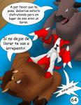 3_toes age_difference anthro blood claws color comic crying dialog digimon dragon equine eyes_closed forced gay guilmon hector21314 hi_res horn interspecies male mammal neck_bulge rape red_eyes reptile scalie shower spanish spanish_text tears text unconscious violence wet
Rating: Explicit
Score: 8
User: hector21314
Date: January 10, 2014
