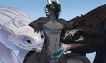 anthro assertive_female assertive_feral assertive_male balls bestiality bodily_fluids butt_lick cum cum_drip cum_in_mouth cum_inside cum_on_face cum_on_tongue cumshot dripping ejaculation erection female female_feral feral genital_fluids genitals group licking licking_another licking_partner male male/female male/male male_anthro male_feral oral penile penis penis_lick ridged_penis sex size_difference tongue tongue_out trio rivashell dreamworks european_mythology how_to_train_your_dragon mythology nubless toothless xero_(captainscales) dragon fury_(httyd) light_fury mythological_creature mythological_scalie night_fury scalie western_dragon hi_res