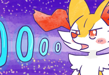 ambiguous_anthro ambiguous_gender anthro blush blush_stickers digitigrade front_view open_mouth simple_background snout solo three-quarter_view annyui0611 nintendo pokemon braixen canid generation_6_pokemon mammal pokemon_(species) 2023 bust_portrait digital_drawing_(artwork) digital_media_(artwork) hi_res japanese_description portrait translated_description