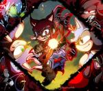 anthro big_eyes big_head clothing eyewear fur glasses gloves group handwear male narrow_hips teeth thin_calves thin_legs thin_thighs toony rariruriraru sega sonic_adventure sonic_forces sonic_the_hedgehog_(series) chaos_(sonic) custom_character_(sonic_forces) gadget_the_wolf infinite_(sonic) metal_sonic shadow_the_hedgehog sonic_the_hedgehog the_deadly_six zavok canid canine canis eulipotyphlan hedgehog mammal wolf 2017