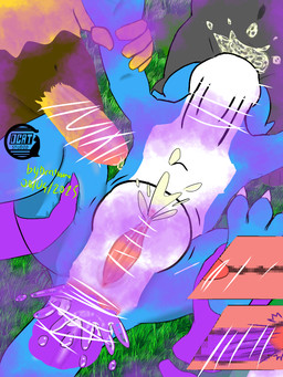 abdominal_bulge anal anal_penetration anthro big_penis bodily_fluids breathing_musk corruption cum cum_in_ass cum_in_mouth cum_inflated_belly cum_inflation cum_inside cum_on_face drinking drinking_cum dripping forced genital_fluids genitals group helpless holding_both_legs holding_wrist huge_penis inflation internal male male/male musk musk_corruption musky_penis panicked_look panicking penetration penis rape sex sniffing spread_legs spreading translucent translucent_penis dcatkuro bandai_namco digimon nintendo pokemon banette digimon_(species) drowzee generation_1_pokemon generation_3_pokemon haunter pokemon_(species) veemon 3:4 censored