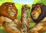 abdominal_bulge abs alakay_alex anal anal_penetration anthro balls balls_touching big_dom_small_sub blue_sky_studios bodily_fluids buck_(ice_age) cum cum_in_ass cum_inside dominant double_anal double_penetration dreamworks erection father_(lore) father_and_child_(lore) father_and_son_(lore) felid frottage fur furryrevolution genital_fluids genitals group group_sex herpestid humanoid_genitalia humanoid_penis ice_age_(series) incest_(lore) larger_male lion madagascar_(series) male male/male male_penetrated male_penetrating male_penetrating_male mammal meerkat nude pantherine parent_(lore) parent_and_child_(lore) parent_and_son_(lore) pecs penetration penile penis penis_size_difference pubes ribs serratus sex size_difference smaller_male son_(lore) threesome trio vein veiny_penis zuba_(madagascar)
