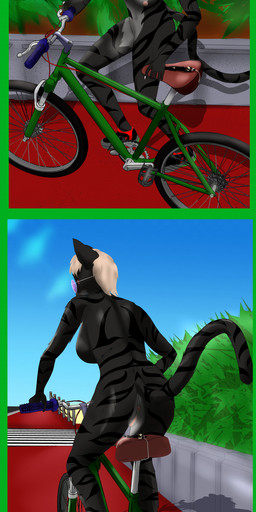anthro anus ass_to_face beach bicycle butt butt_crush butt_crushing clothing duo extreme_size_difference eyewear facesitting female footwear footwear_only genitals macro male male/female micro mostly_nude rock rosette shoes shoes_only sitting_on_another size_difference sky stripes sunglasses vehicle vulva blackreaper_bk201 microsoft the_elder_scrolls schnurrt_beim_knuddeln felid khajiit mammal absurd_res comic hi_res long_image tall_image