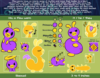 :3 animal_genitalia animal_penis antennae_(anatomy) cloaca customization evil_grin excited feral frilled_penis frilly_penis front_view gastropod_penis genitals horizontal_cloaca looking_at_viewer lying male musical_note musical_symbol on_back orange_body orange_penis penis purple_body purple_penis question_mark side_view simple_background sleeping smile smug solo spread_cloaca spreading symbol tapering_penis text afterglow_ampharos muzzzzz bits_and_bops fan_character mo_(afterglow_ampharos) arthropod caterpillar flow_worms_(bits_and_bops) glowworm grub_(insect) insect larva worm 2026 digital_media_(artwork) english_text expression_sheet hi_res model_sheet