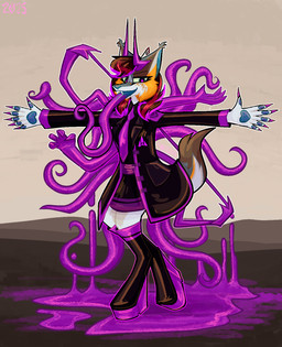Rating: q
ID: 5646600
Date: 2025-06-16 15:55:56 -0400
Status: active
Score: 2
6_fingers antennae_(anatomy) anthro canid canine clothing coat felid feline female fingers fur goo_drip grajess herm hi_res hybrid intersex latex latex_clothing latex_legwear legwear magenta_hair mammal mossky multi_limb purple_eyes solo tentacle_tongue tentacles tongue topwear white_body white_fur yellow_body yellow_fur post #5646600