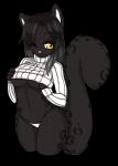 black_fur black_hair breasts feline female fluffy_tail fur grey_nose hair leopard mammal one_eye_closed panties smile snow_leopard underwear yellow_eyes zyira
Rating: Safe
Score: 7
User: xXK1T5UN3Xx
Date: April 21, 2014