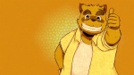 brave_heart chubby clothing eyewear glasses grin invalid_tag kounosuke male morenatsu overweight reaction_image shirt smile solo tanuki thumbs_up wallpaper
Rating: Safe
Score: 2
User: terminal11
Date: July 15, 2013