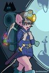anthro armor camping cave clothed clothing diamond_(gem) duo explorer female gambeson gem melee_weapon miner pickaxe short_sword solo_focus sword weapon milkholiday animal_humanoid humanoid mammal mammal_humanoid mouse mouse_humanoid murid murid_humanoid murine murine_humanoid rodent rodent_humanoid absurd_res hi_res