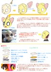 2013 ambiguous_gender brown_hair clothing costume digital_media_(artwork) duo fursuit hair hi_res how-to japanese_text mask mixed_media photography_(artwork) real simple_background tetetor-oort text translated white_background