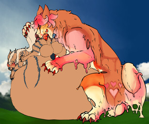 anal animal_genitalia animal_penis anus ball_inflation balls belly belly_inflation big_balls big_belly canine_genitalia canine_penis cock_vore duo genitals huge_balls huge_belly hyper hyper_balls hyper_genitalia imminent_sex immobile impending_doom inflation knot knotted_penis licking male oral oral_only penetration penile penis puffed_cheeks questionable_consent rimming rimming_male sex slime slime_in_penis slime_in_urethra slime_inflation swollen_balls swollen_belly tongue tongue_out tongue_penetration vore yonnixart pierce_(pierce_wolf) zimitri_(yonnixart) goo_creature 6:5 absurd_res hi_res
