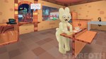 amusement_park bakery boots butt clothing food footwear implied_permanent latex latex_boots latex_clothing latex_footwear latex_skinsuit rubber_clothing shoes skinsuit slave text tight_clothing star_art_hd great_mother_(setting) hyperbeard_games union_city bunny_buns_(hyperbeard_games) domestic_cat felid feline felis lagomorph leporid mammal rabbit 16:9 english_text hi_res widescreen