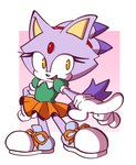 alternate_costume anthro clothing cosplay female footwear gloves handwear purple_body shoes simple_background smile solo thin_calves thin_legs thin_thighs yellow_eyes thenovika classic_sonic_(universe) sega sonic_the_hedgehog_(series) amy_rose blaze_the_cat classic_amy_rose domestic_cat felid feline felis mammal 2023 absurd_res hi_res