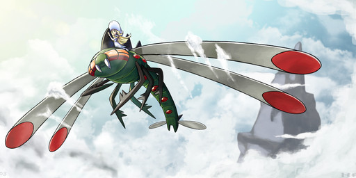 6_legs ambiguous_gender carrying_another carrying_partner clothed clothing cloud duo female feral flowing_hair flying fully_clothed hair insect_wings larger_ambiguous larger_feral low-angle_view mountain mouth_closed outside riding riding_on_back size_difference sky smaller_female smaller_human spread_wings wings hftran nintendo pokemon lillie_(pokemon) arthropod generation_4_pokemon human mammal pokemon_(species) yanmega 2019 absurd_res digital_media_(artwork) digital_painting_(artwork) hi_res painting_(artwork)