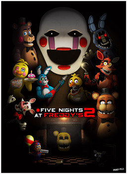 anthro beak border glowing glowing_eyes group hook machine puppet white_border pinkypills_(artist) five_nights_at_freddy's five_nights_at_freddy's_2 scottgames balloon_boy_(fnaf) bonnie_(fnaf) chica_(fnaf) cupcake_(fnaf) foxy_(fnaf) freddy_(fnaf) golden_freddy_(fnaf) mangle_(fnaf) marionette_(fnaf) toy_bonnie_(fnaf) toy_chica_(fnaf) toy_freddy_(fnaf) animatronic avian bear bird canid canine chicken fox galliform humanoid lagomorph leporid mammal phasianid rabbit robot 2017 absurd_res hi_res