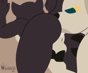 anal anthro anus backsack balls butt duo facial_hair genitals goatee humanoid_genitalia male male/male nude on_wall oral penetration penis perineum rimming sex simple_background tail wolfbaloo night_in_the_woods danny_(nitw) mr._twigmeyer bovid caprine domestic_cat felid feline felis goat mammal 2026 digital_media_(artwork) hi_res