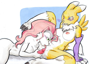 bucky_o'hare canine crossover daigaijin digimon dildo duo female fox jenny lesbian mammal renamon sex_toy tongue
Rating: Explicit
Score: 23
User: a7724
Date: April 26, 2012